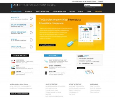Oprogramowanie sklepu internetowego / a44.pl