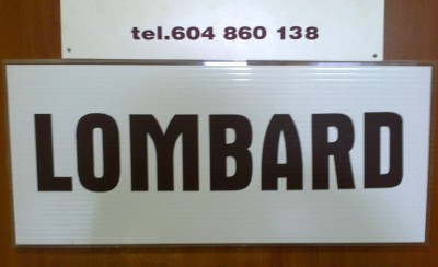POŻYCZKI LOMBARD
