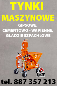 TYNKI MASZYNOWE, gładzie szpachlowe tel. 887 357 213