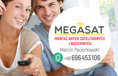 MONTAŻ ANTEN SATELITARNYCH I NAZIENMYCH