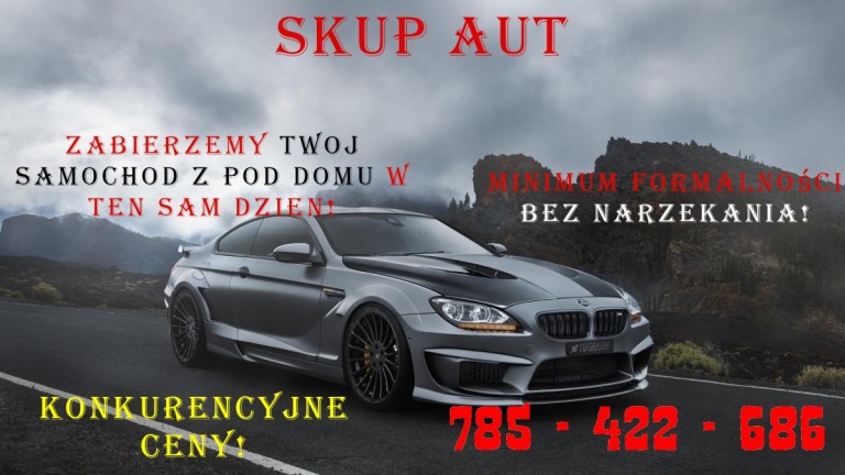 **SKUP AUT** ! ! ! **AUTO SKUP! KAŻDE AUTO** FHU Marciniak**