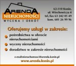 ARENDA WYCENA I OBRÓT NIERUCHOMOŚCIAMI