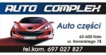 AUTO COMPLEX - Części blacharskie i mechaniczne