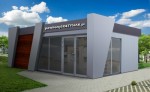 Pawilony Sołtysiak, wytwórca kiosków z płyty warstwowej.