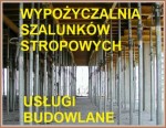 WIMARBUD - Wypożyczalnia Szalunków Stropowych, Usługi budowlane