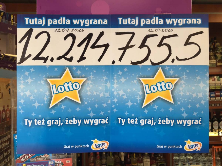 Ponad 12 mln zł w Lotto! Gracz z Konina został milionerem!