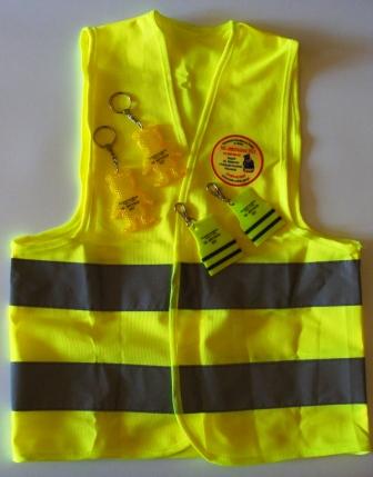 Policja przypomina. O zmierzchu z elementami odblaskowymi