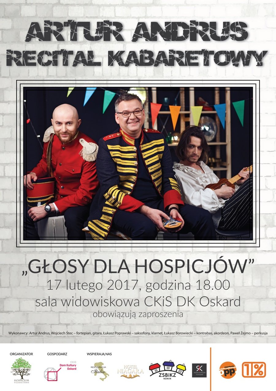Konin. Koncert charytatywny ze zbiórką na licheńskie hospicjum