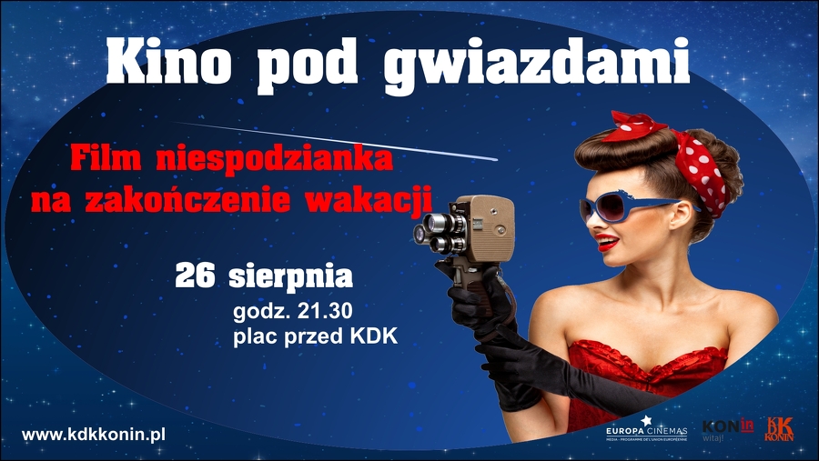 Kino pod gwiazdami na zakończenie wakacji