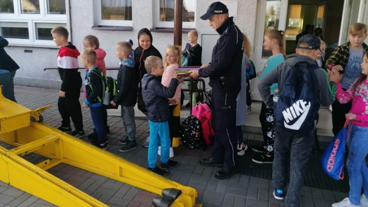 Przyjma. Rozmawiali o bezpieczeństwie dzieci w drodze do szkoły