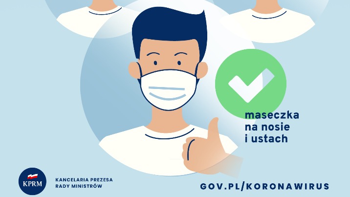 Wraca obowiązek noszenia masek. Cała Polska w "strefie żółtej"