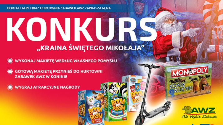 Świąteczny konkurs dla dzieci i młodzieży. Można wygrać hulajnogę elektryczną!