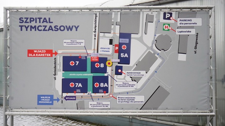 W Wielkopolsce będzie 2418 łóżek, w tym 191 respiratorowych
