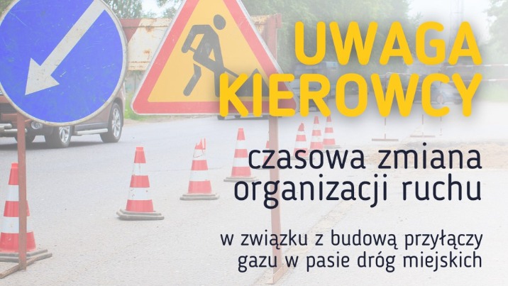 Konin. Utrudnienia na ulicach z powodu budowy przyłączy gazu