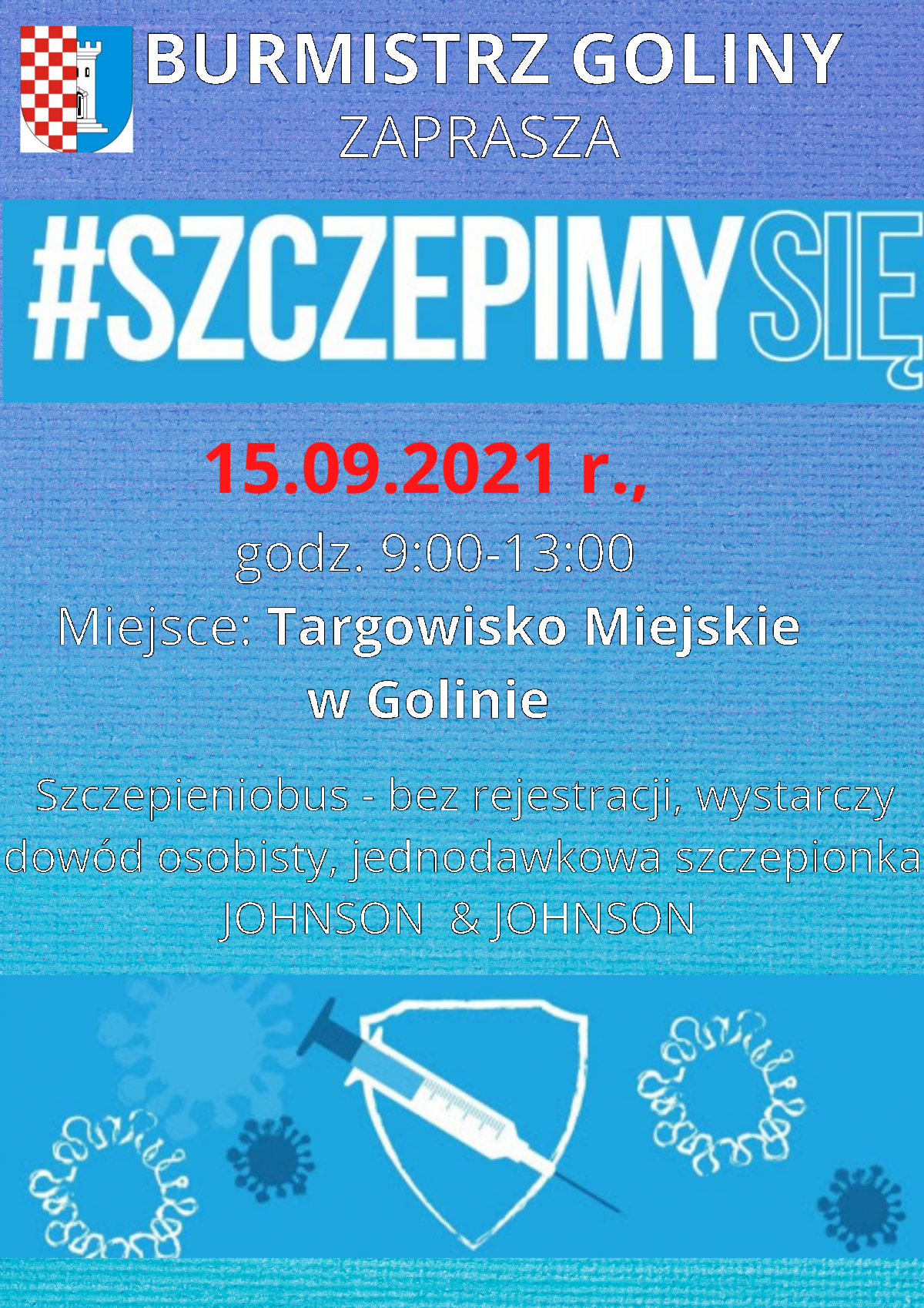 Szczepimy się w Golinie!