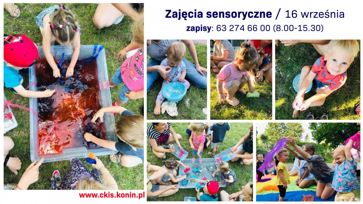 Zajęcia sensoryczne dla maluchów