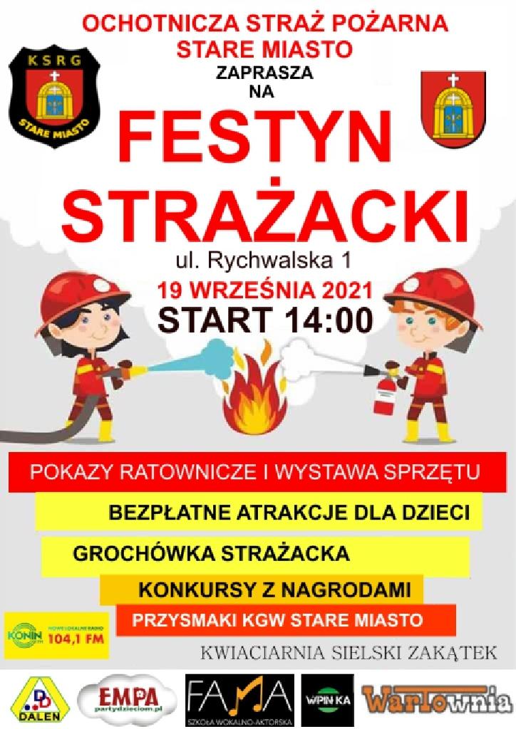 Festyn strażacki na „Dzień Otwarty” w OSP Stare Miasto