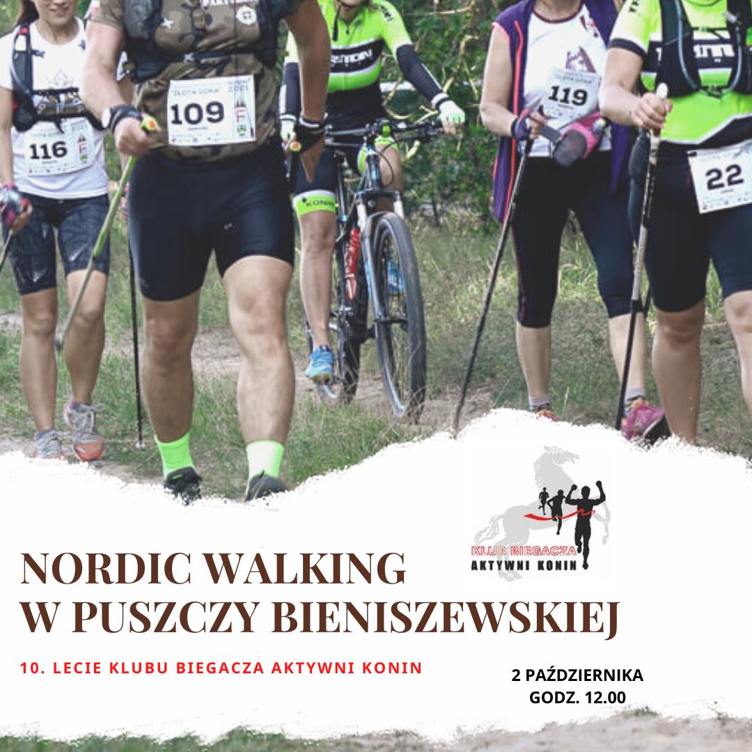Zapraszają na marsz nordic walking z okazji 10-lecia Aktywnych Konin