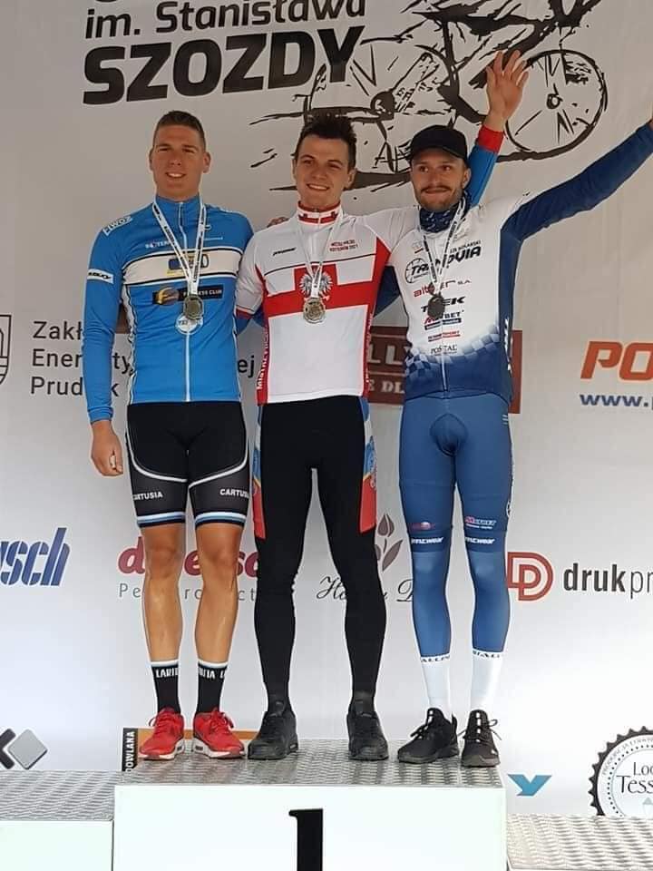 Dawid Migas znów na podium. Tym razem na szosie