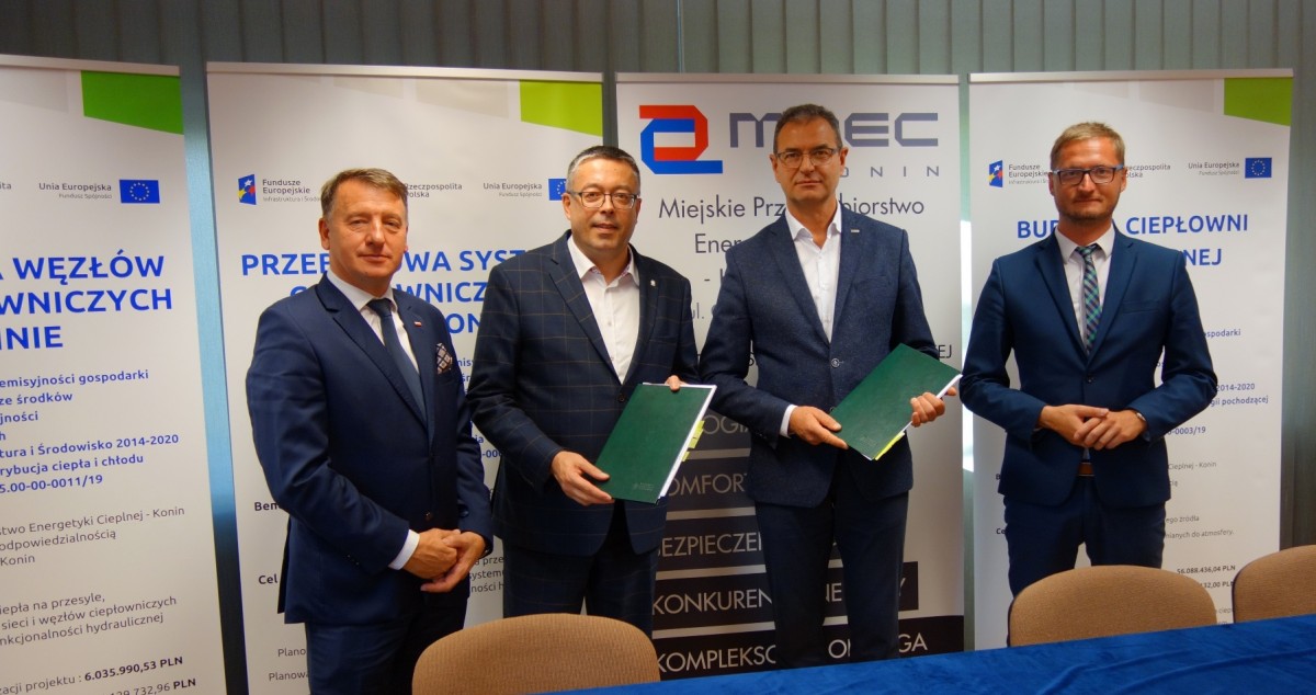 Zastępca prezesa NFOŚiGW z wizytą w MPEC Konin