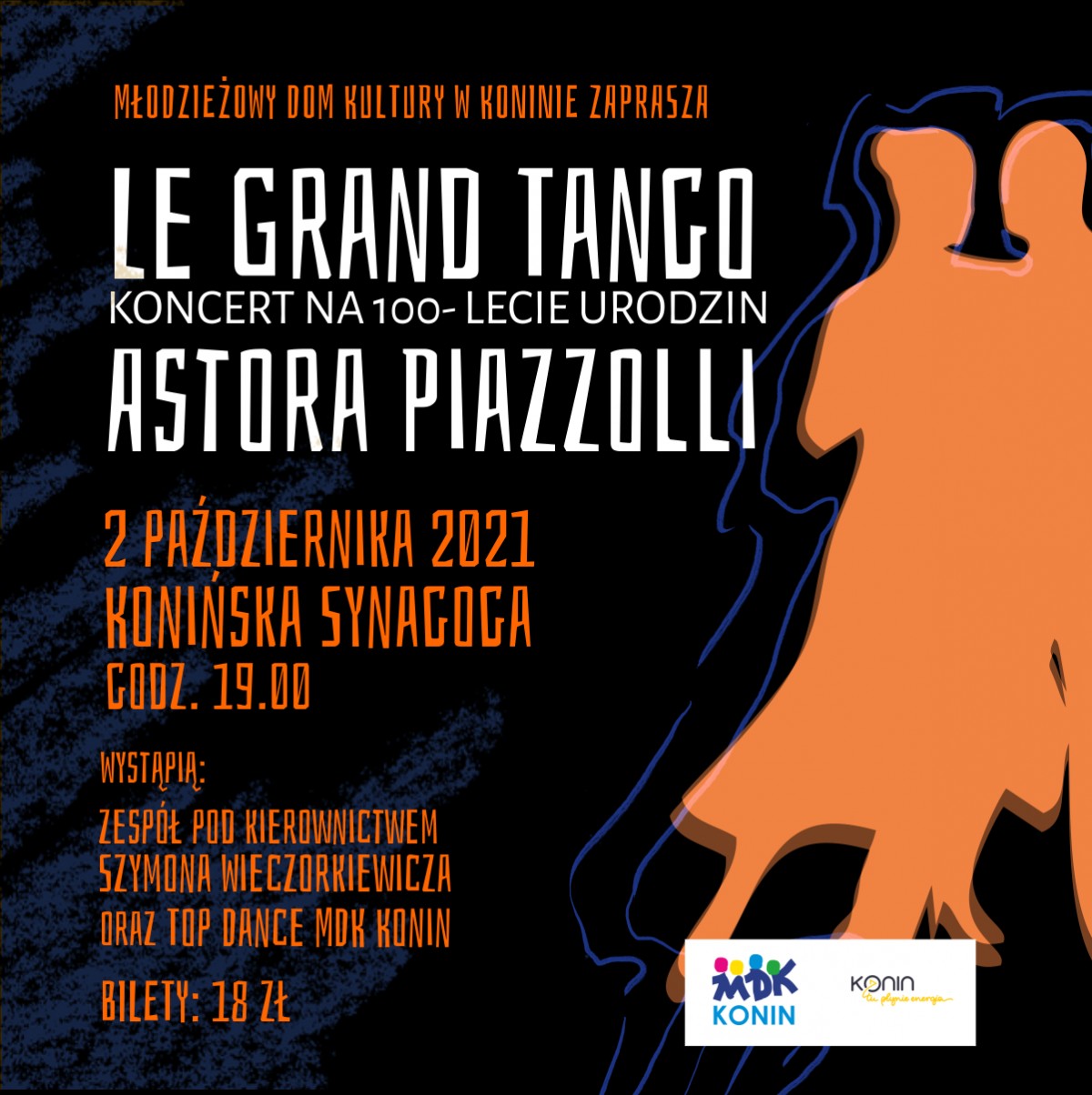 Piękna, nastrojowa muzyka Astora Piazzolli w konińskiej synagodze