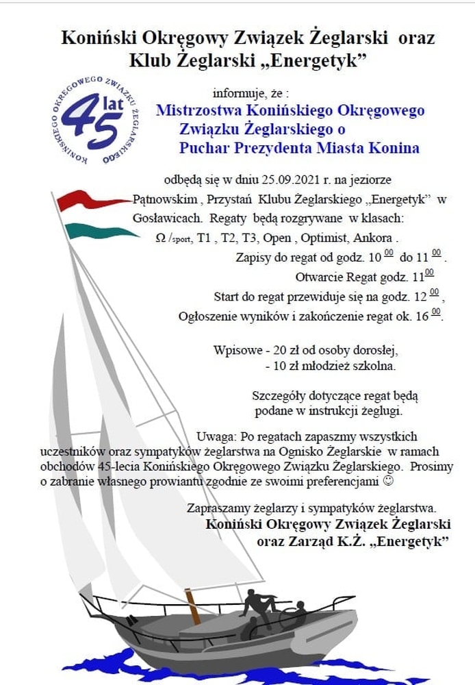 Żeglarze zmierzą się w mistrzostwach okręgu