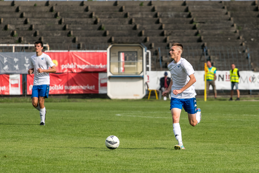 Niespodzianki nie było, honorowy gol Kacpra Babacza w Tarnowie Podgórnym