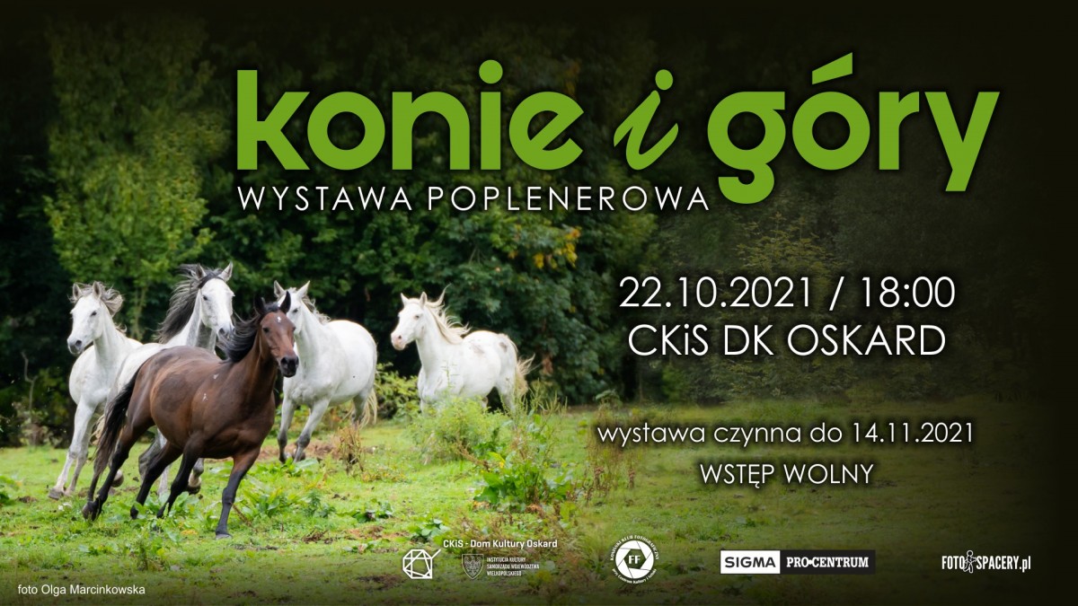 "Konie i góry" - zapraszamy na wernisaż fotografii