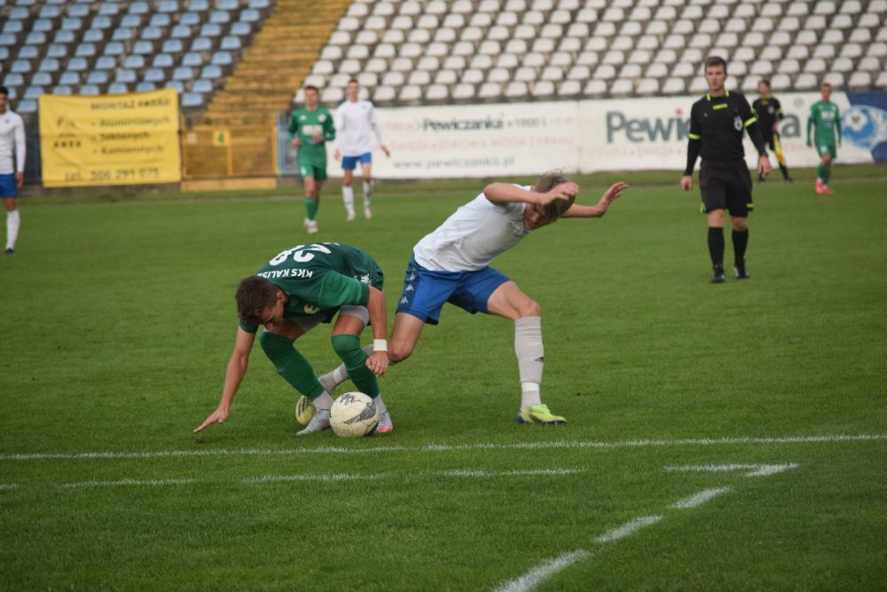 Małe derby dla rezerw KKS-u Kalisz. Zadecydowała jedna bramka