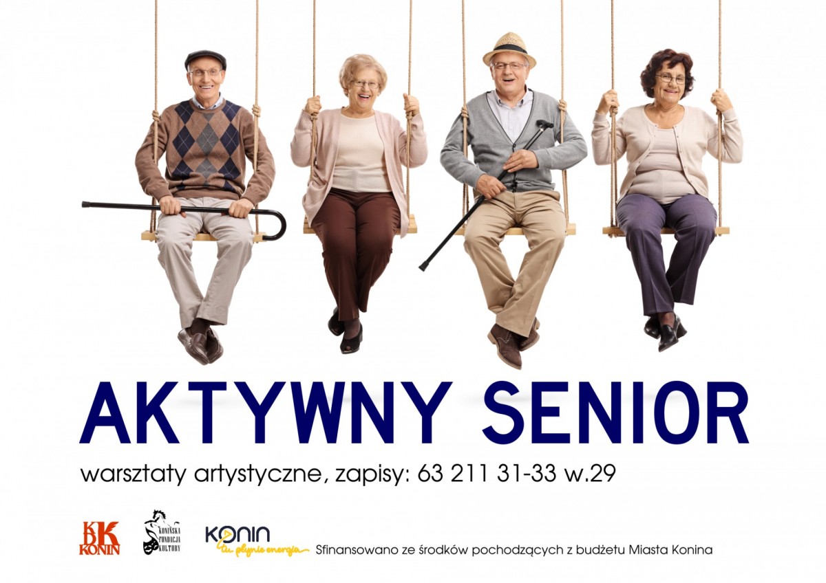 Konin. Aktywny Senior, czyli warsztaty artystyczne dla seniorów w KDK