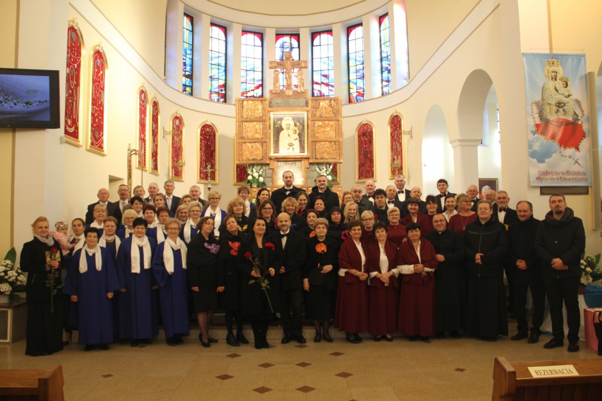 Chóry w sanktuarium. Drugi Kawnicki Festiwal Pieśni Maryjnej
