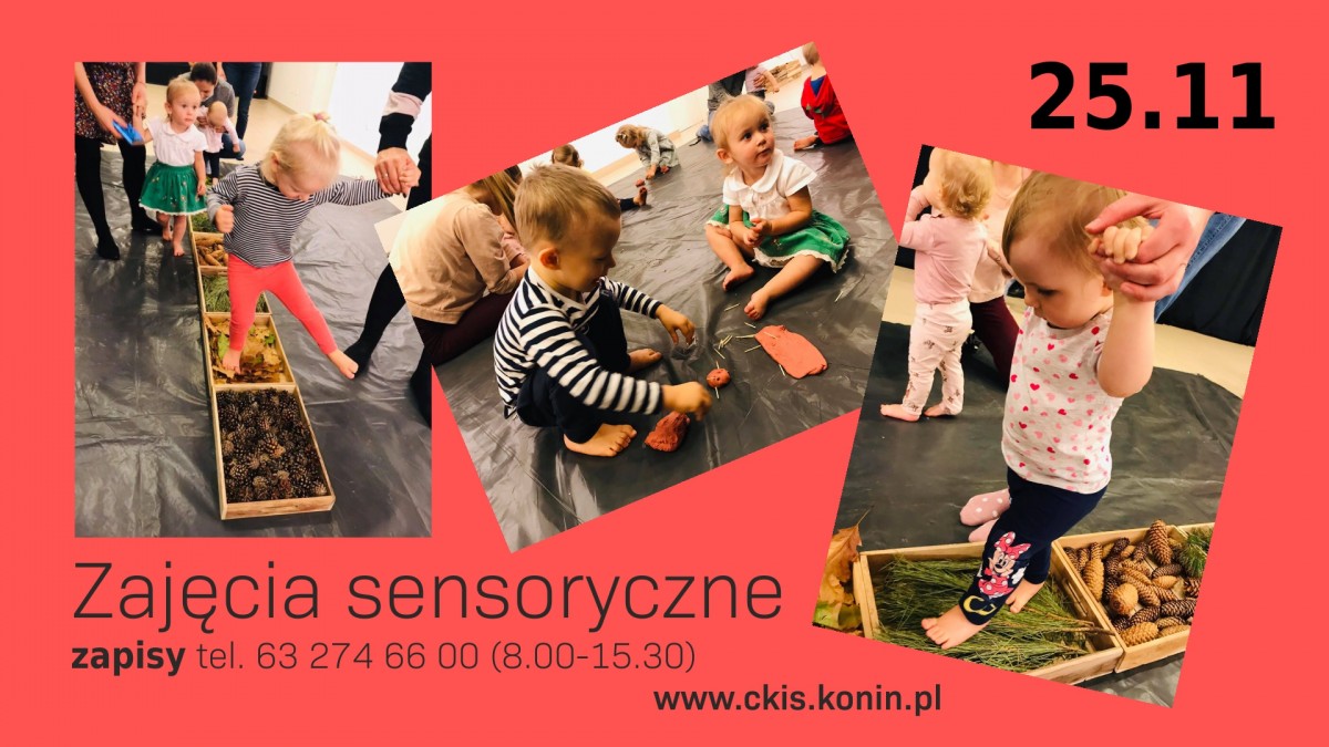 Zajęcia sensoryczne dla maluchów