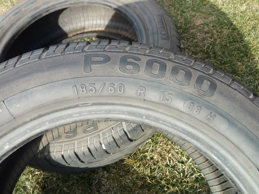 Ogłoszenie Opony Letnie 185 60 R15 Pirelli P6000 Bieżnik 65mm 80