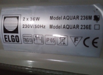 lampa model AQUAR 236M