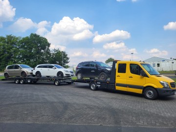 Auto laweta - auto holowanie Pomoc drogowa - kraj zagranica