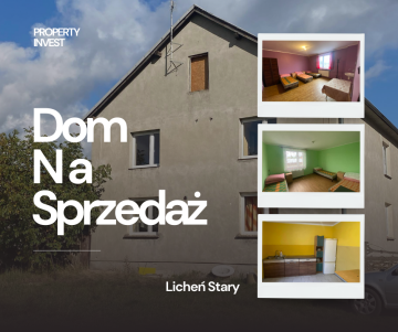 Licheń Stary – Dom Mieszkalny lub Pod Inwestycję