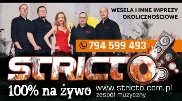 Zespół muzyczny STRICO - 100% na żywo !