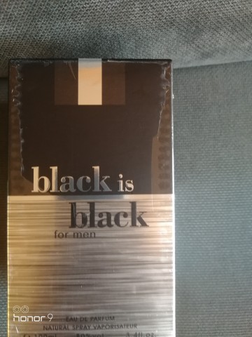 Nowe perfumy męskie Black is black