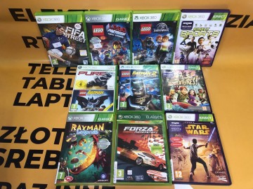Gry na konsolę Xbox 360 Ceny widoczne na  zdjęciach