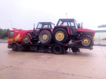 Usługi transportu maszyn rolniczych, ciągników przyczep kopa