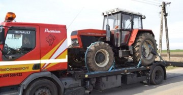 Usługi transportu maszyn rolniczych, ciągników przyczep kopa