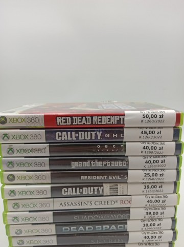 Świeża dostawa gier na Xbox 360!