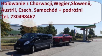 Pomoc drogowa z Chorwacji, Węgier, Słowenii do Polski.