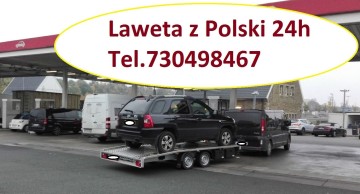 Pomoc drogowa z Niemiec do Polski 24h Laweta Konin A2