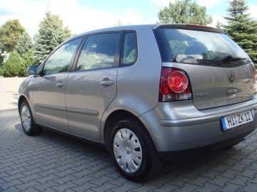 Volkswagen Polo 1,2 benz,,65 km,2007r,klimatyzacja,el.szyby