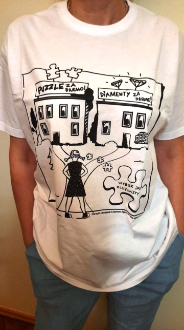 Nowy T-Shirt, JHK, koszulka – Motyw Puzzle, Historie Zośki 1