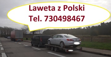 Transport samochodów z Niemiec laweta z Niemiec do Polski