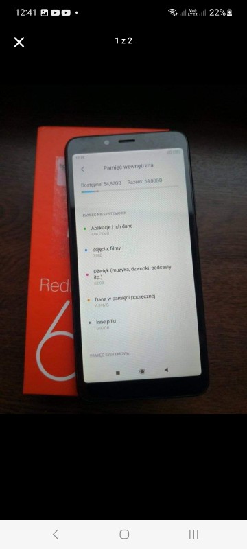 Sprzedam Xiaomi redmi 6 dual SIM ładny LTE 64gb 5,45 cala