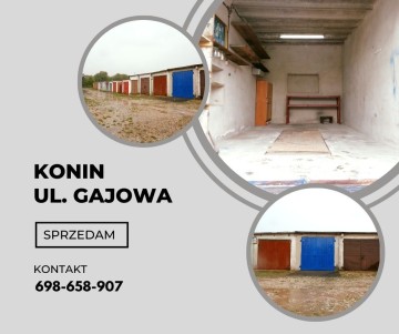 KONIN – SPRZEDAM GARAŻ