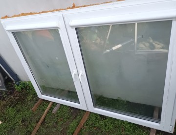 Okna PCV z ościeżnicami różne wymiary od 250 zł sztuka